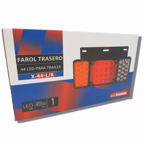 Farol Foco Trasero Led Multi Voltaje 12v 24v Camió