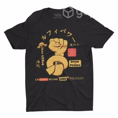 Polera Lufy Goma One Piece Anime Mangas