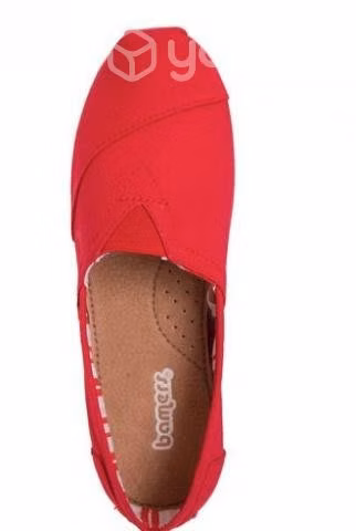 Alpargatas Bamers bien rojas, talla 35 - Imagen 2