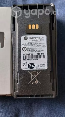Bateria para radio Motorola Original Nntn4497