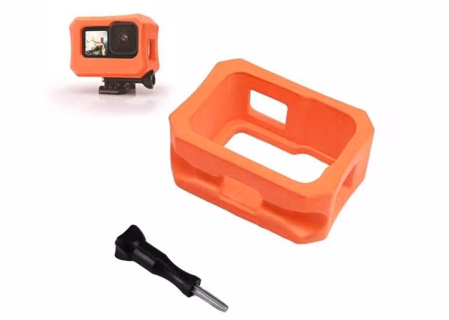 Funda Flotante Protectora Naranja para Gopro 9/10 - Imagen 3