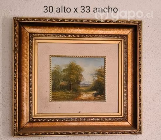 Cuadro 30cm alto x 33cm ancho