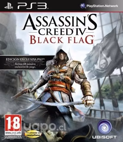 Assassin's Creed 4 Black Flag usado en buen estado