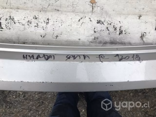 Parachoque Trasero Hyundai Santa Fe (12-18)
