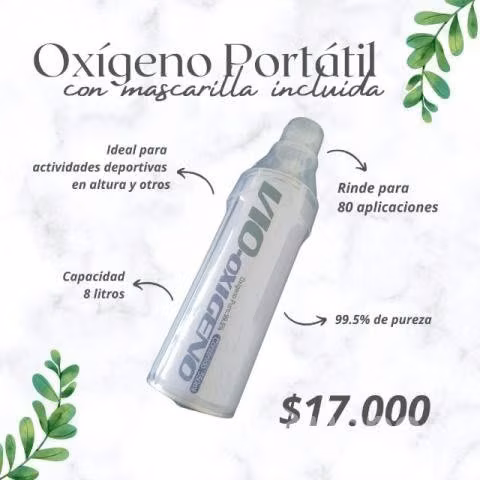 Oxigeno portatil