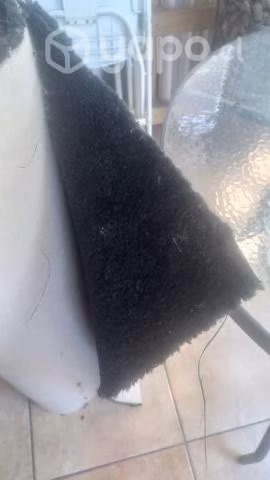 Rollo de Alfombra de Pelo Color Negro - Imagen 3