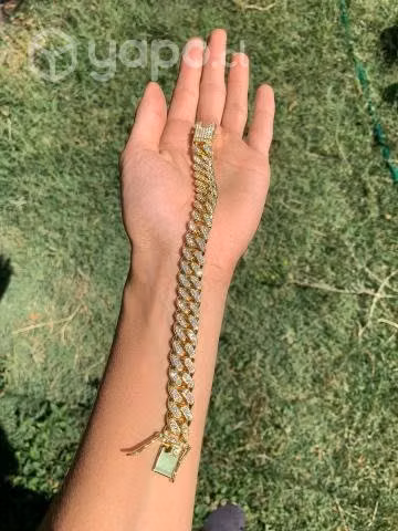 Cadena cubana mano 20cm