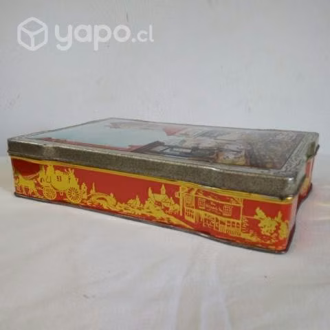 CAJA DE LATA HUCKE (años 70s) - Imagen 3