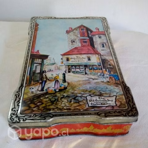 CAJA DE LATA HUCKE (años 70s) - Imagen 2