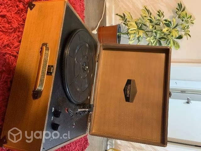 Tocadisco triump de madera