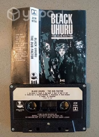 Cassette Black Uhuru The Dub Factor