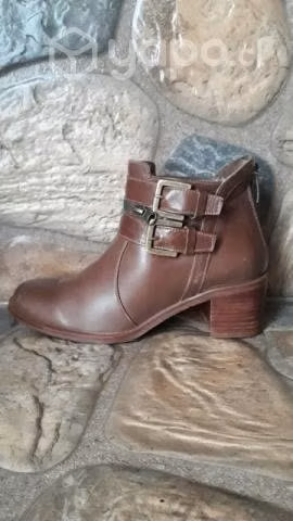 Botin cuero 35 Dama sin uso
