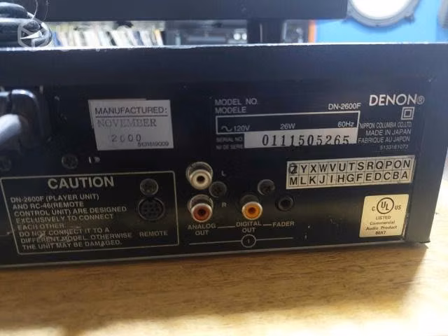 Denon DN-2600