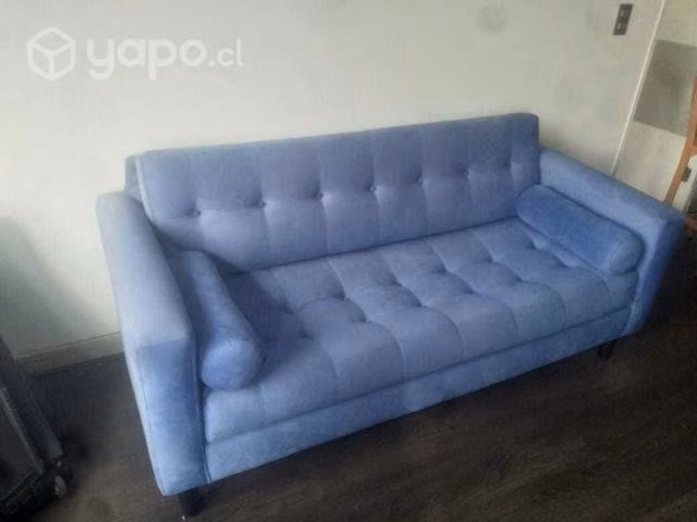 Sofá Retro azul en excelente estado