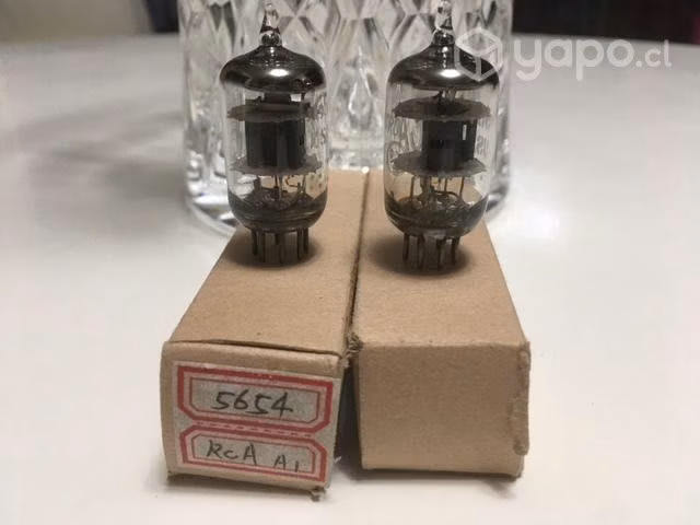 Par De Tubos RCA 5654. Perfecto Estado