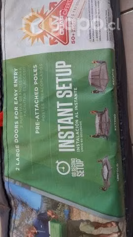 Carpa tipo comedor grande para salir de camping