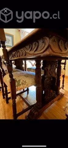 Comedor antiguo de madera (modelo unico)