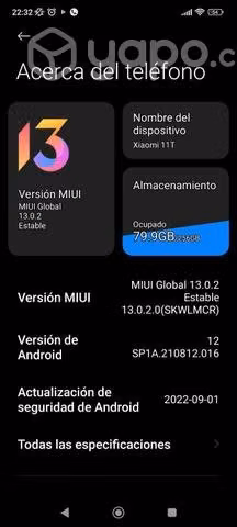 XIAOMI 11T . Liberado en exelentes condiciones