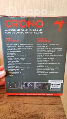 Audífono gamer luces rgb sonido Hi-Fi nuevo
