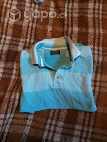 Polera Ferouch hombre talla M Verde agua