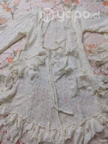 Vestido y tapado