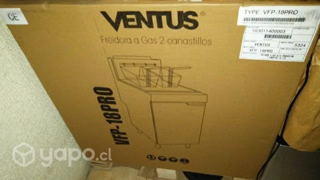 Freidora VENTUS 18 litros