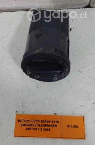 Boton Luces 6EA941531B (VWV068) Volkswagen Virtus
