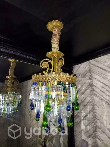 Lámpara bronce
