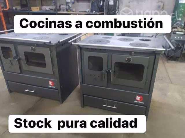 Cocina combustión estufa