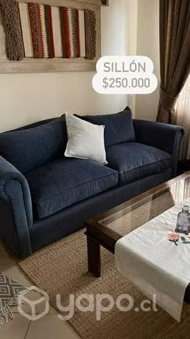 Sillon azul buena calidad