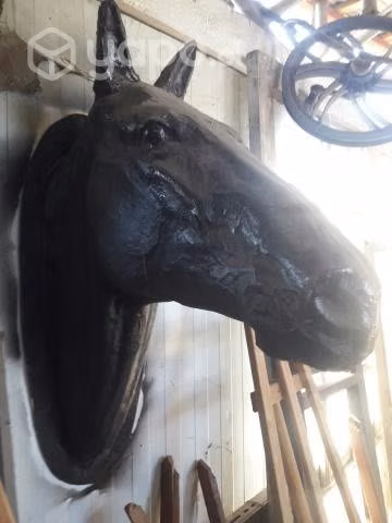 Cabeza de caballo tamaño natural coleccionable