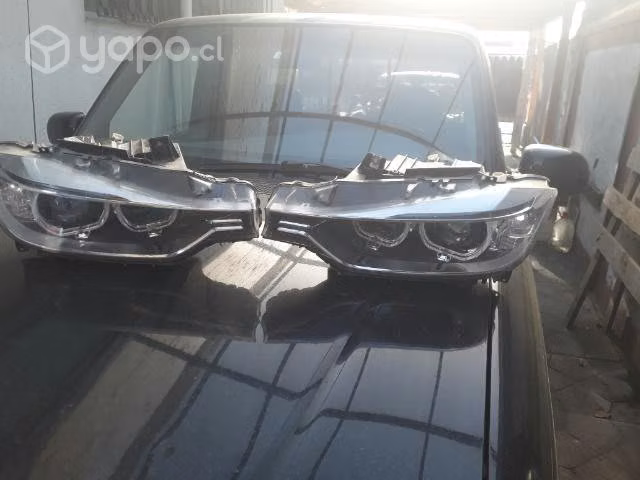Focos delanteros y capot BMW 320i año 2015