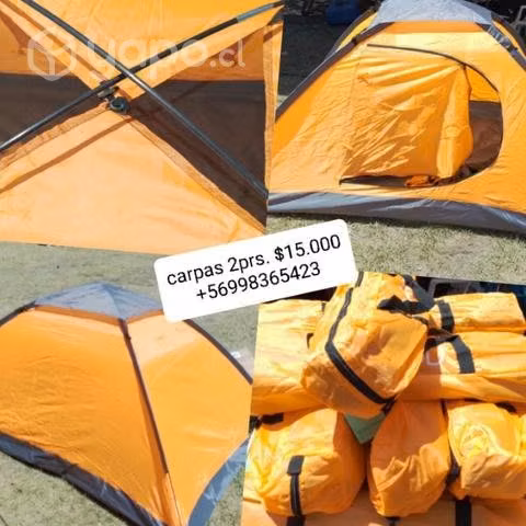 Carpas para 2 prs