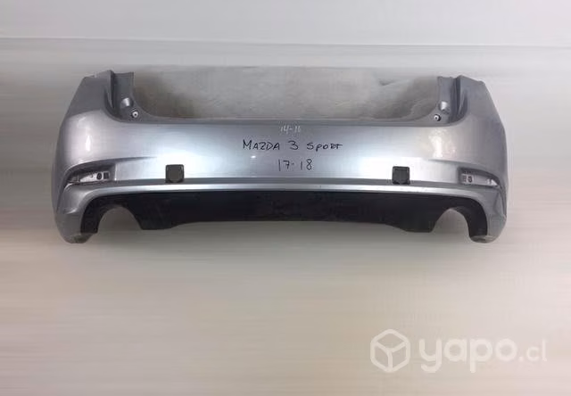Mazda 3 sport 2017 2018 Parachoque Trasero