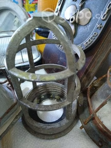 Antiguas piesas nauticas faroles de barco vintage