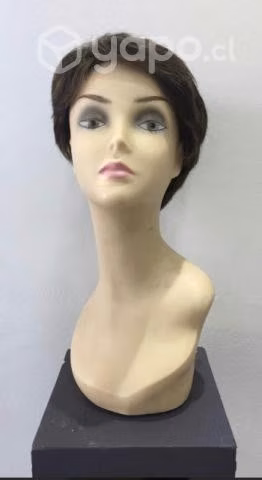 Pelucas en cabello 100% natural y sintético
