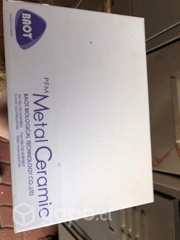 Kit metal cerámica porcelana Baot