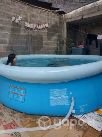 Piscina + filtró
