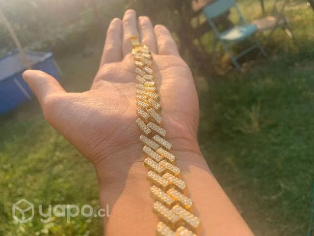 Cadena cubana de mano 20cm