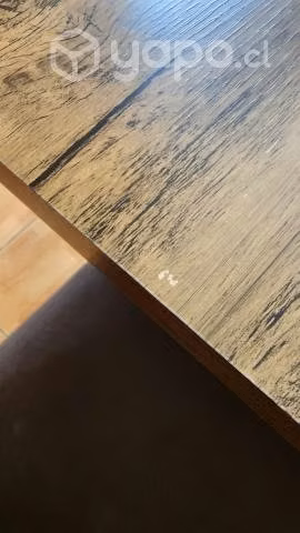 Comedor rectangular madera color roble
