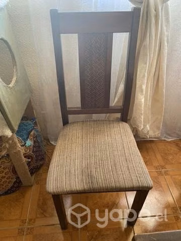Comedor de madera 6 sillas