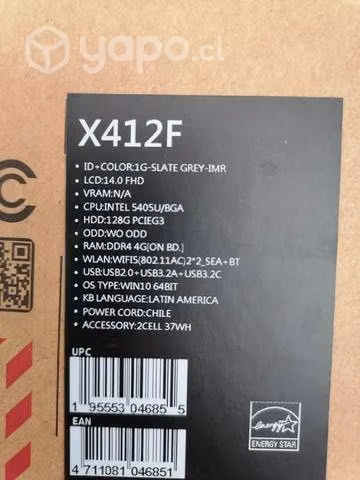 Notebook asus vivobook 14