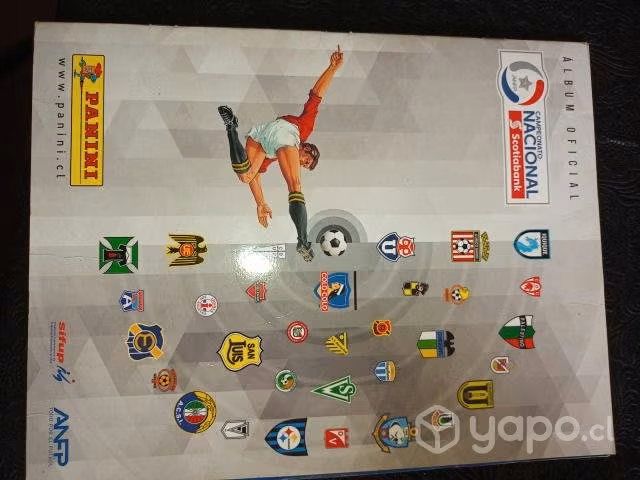 Album Nacional de los Equipos de Chile completo