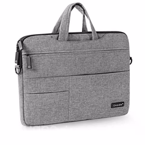 Bolso para notebook okade gris, hasta 13,3"