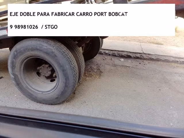 Eje carro bobcat