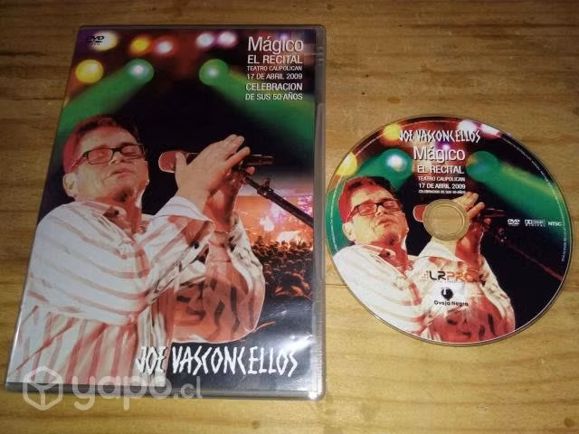 Joe Vasconcellos - Mágico, El Recital (DVD)"2009"