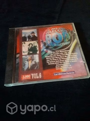 Cd Lo mejor del pop vol. 6