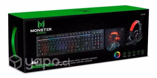 Monster Games 4 in 1 Insertion