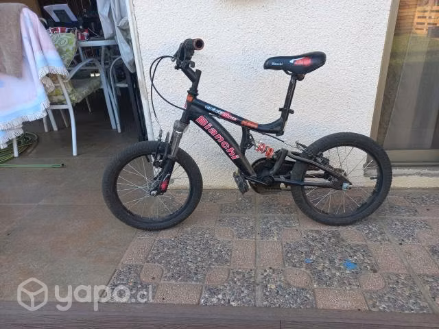 Bicicleta bianchi para niño aro 16