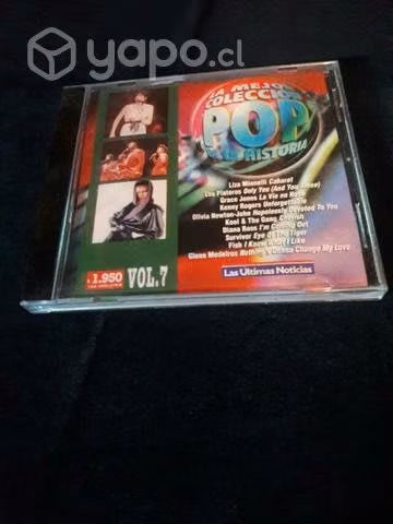 Cd Lo mejor del pop vol. 7